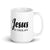 Jesus & Therapy Glossy Mug